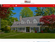 Tablet Screenshot of nelsonhowardrealestate.com